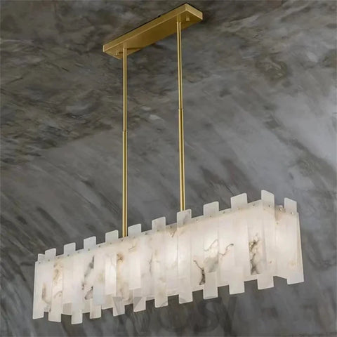 Venus Alabaster Linear Chandelier Chandelier