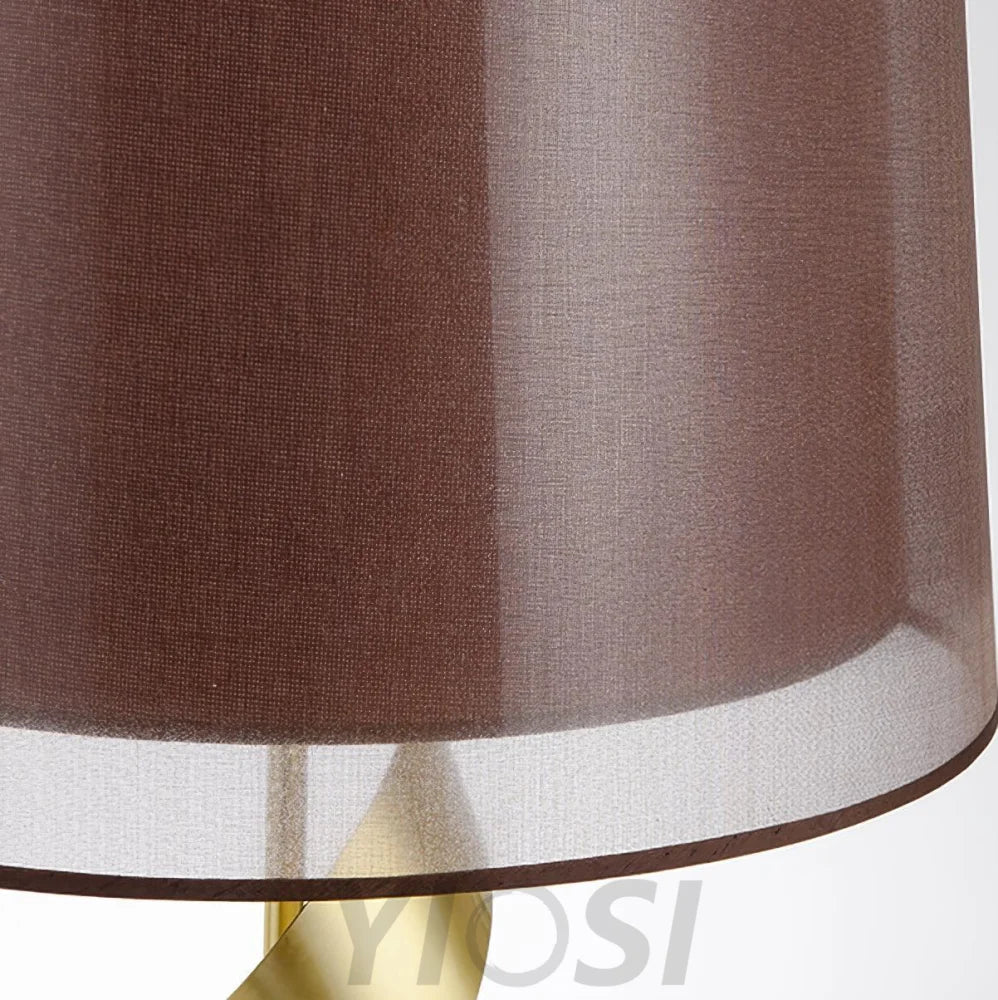 Vero Table Lamp ∅ 16.5″ - Fabric-1-Yiosilamp