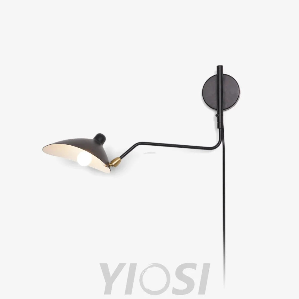 Versatile Arm Wall Sconce Flexible - Flexible, Swing Arm Sconce-1-Yiosilamp