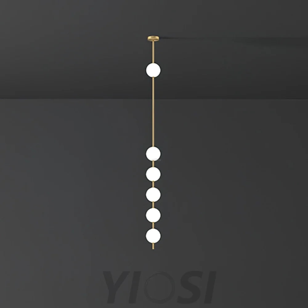 Vertical Balls Pendant - Cozy-1-Yiosilamp