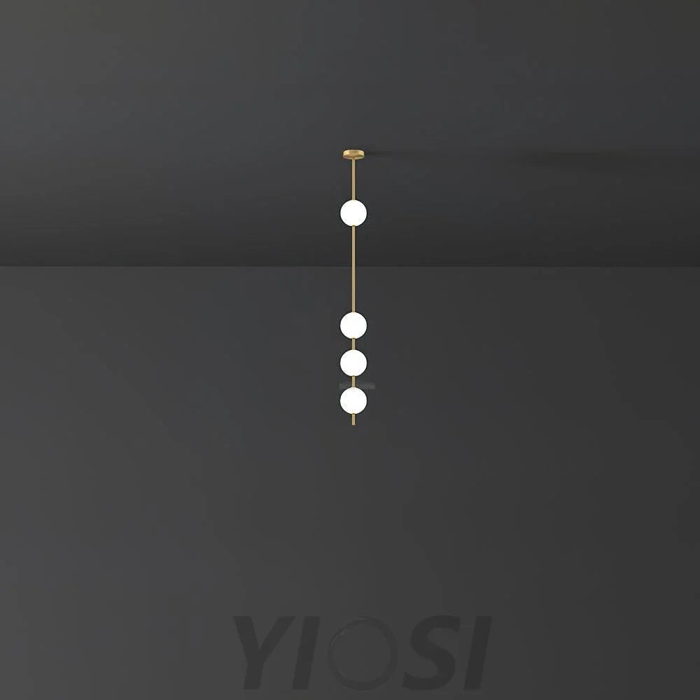 Vertical Balls Pendant - Cozy-1-Yiosilamp