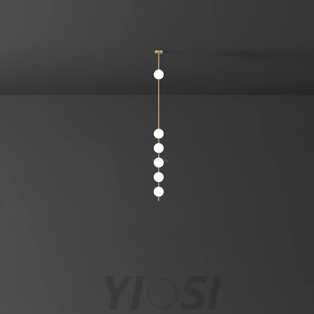 Vertical Balls Pendant - Cozy-1-Yiosilamp