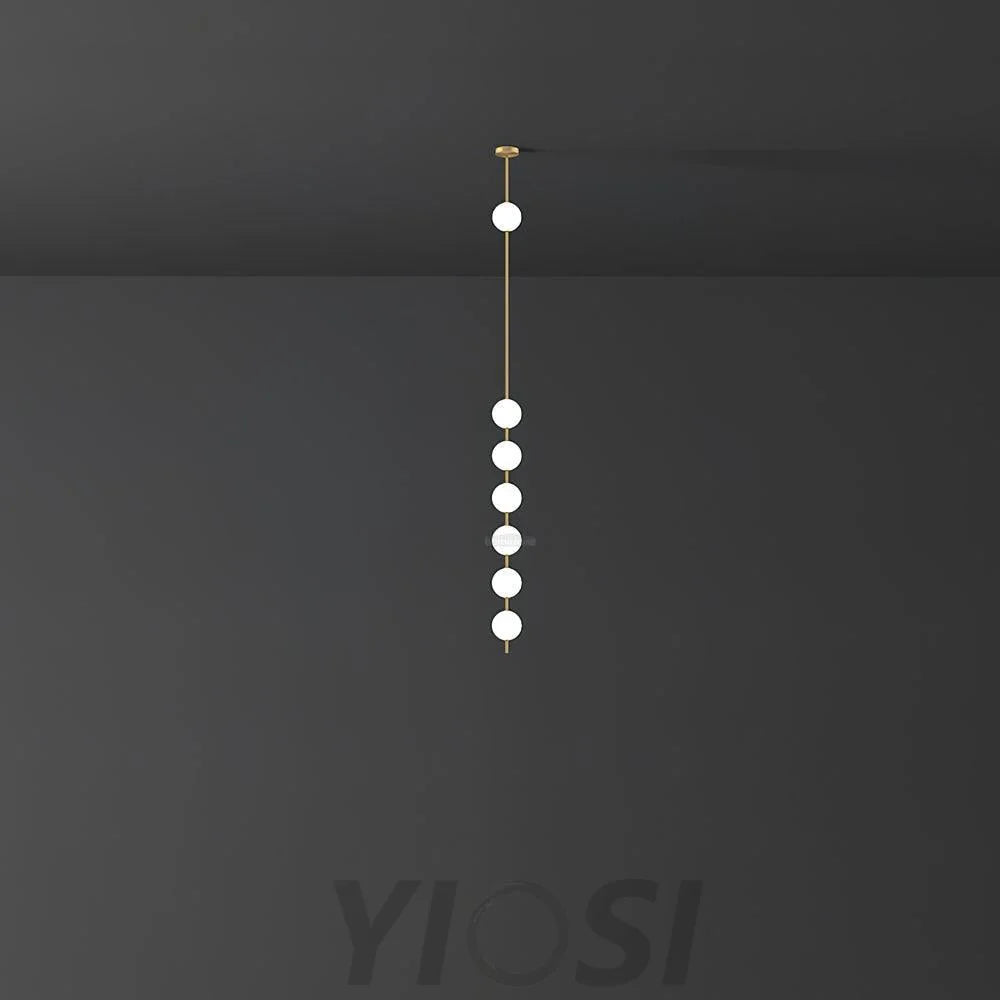 Vertical Balls Pendant - Cozy-1-Yiosilamp