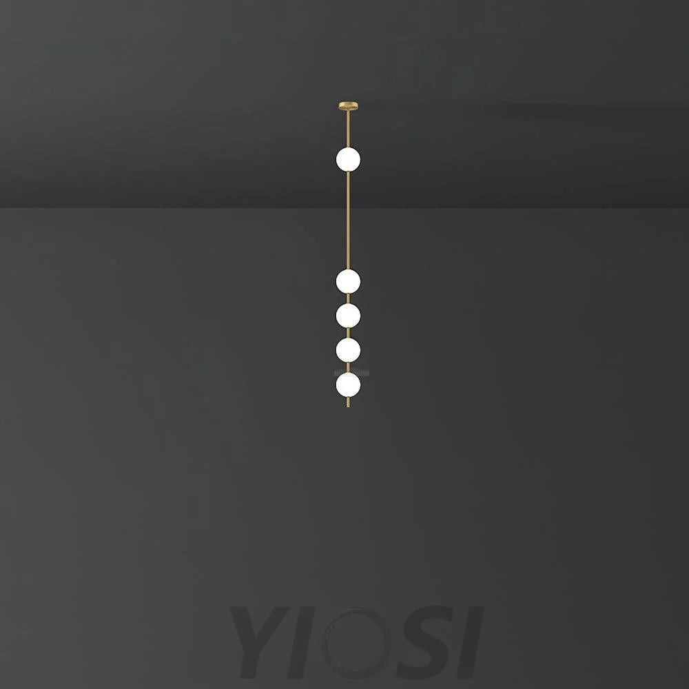 Vertical Balls Pendant - Cozy-1-Yiosilamp