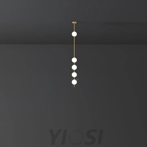 Vertical Balls Pendant - Cozy-1-Yiosilamp