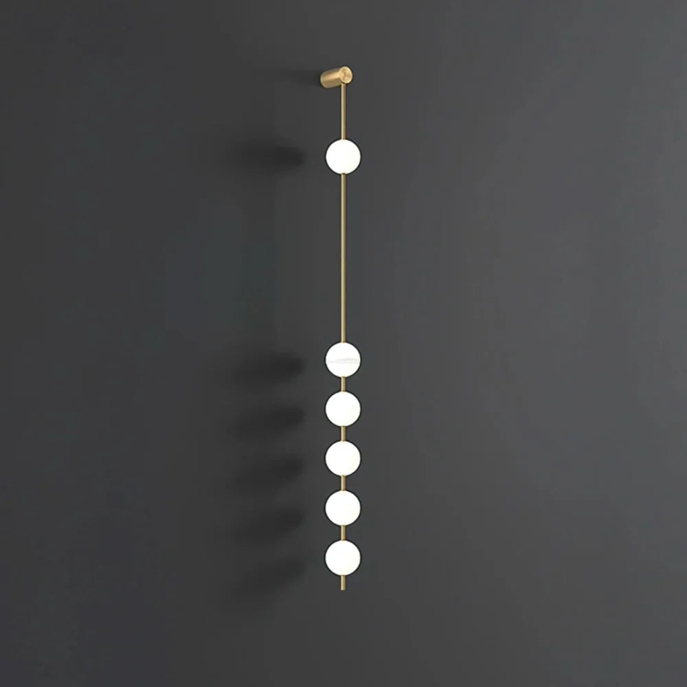 Vertical Balls Wall Sconce - Yiosilamp