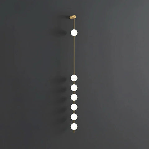 Vertical Balls Wall Sconce - Yiosilamp