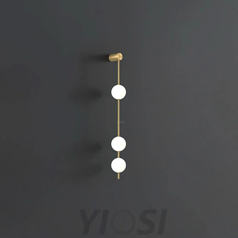 Vertical Balls Wall Sconce - Yiosilamp