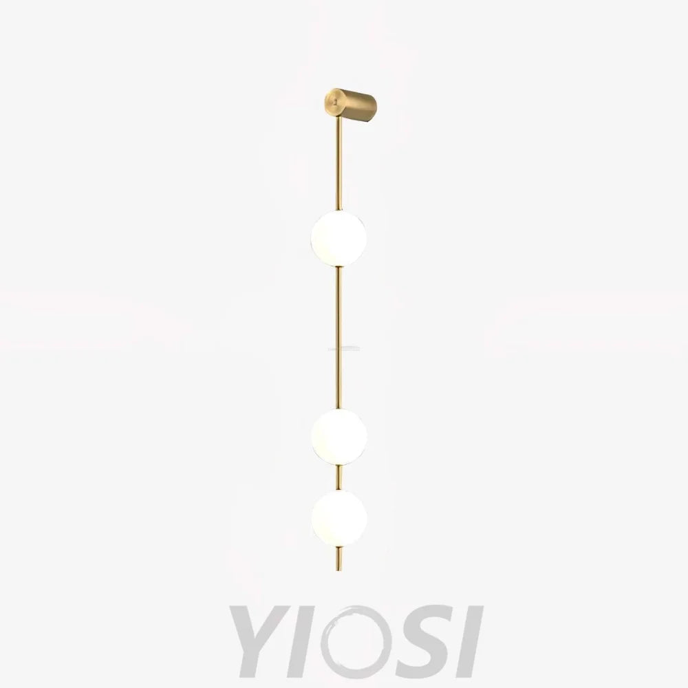 Vertical Balls Wall Sconce - Yiosilamp