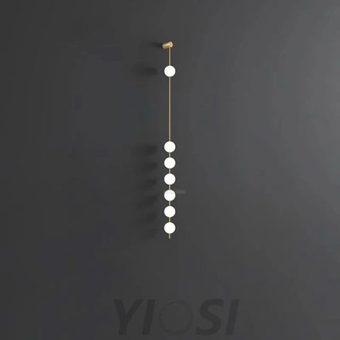 Vertical Balls Wall Sconce - Yiosilamp