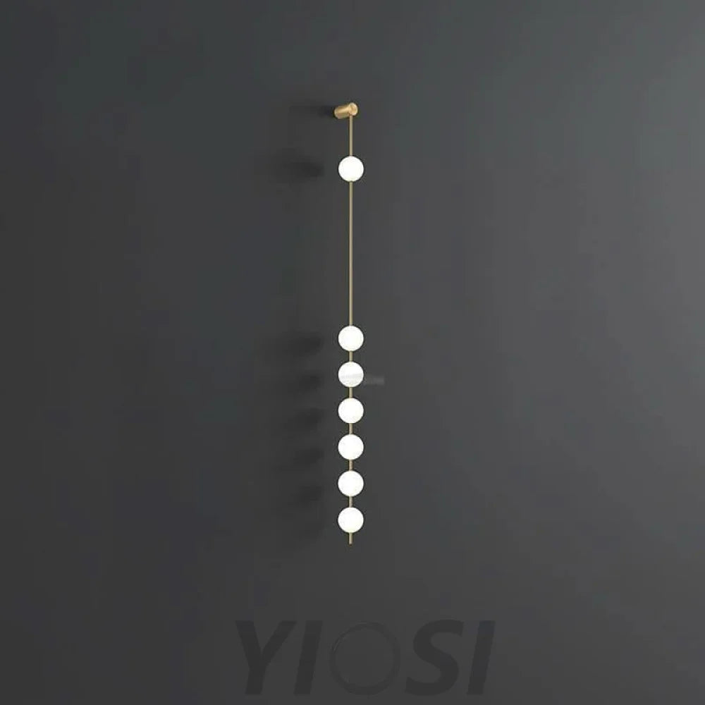 Vertical Balls Wall Sconce - Yiosilamp