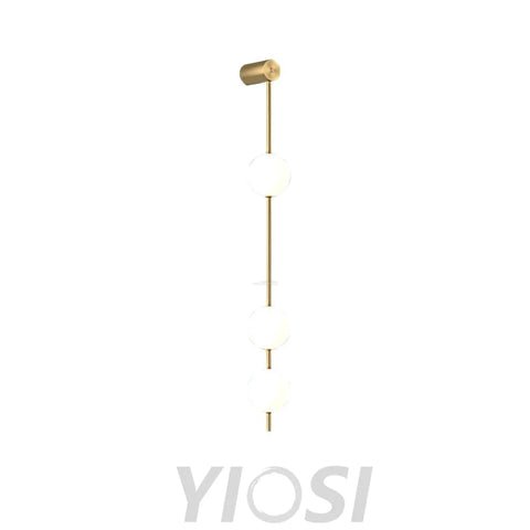 Vertical Balls Wall Sconce - Yiosilamp