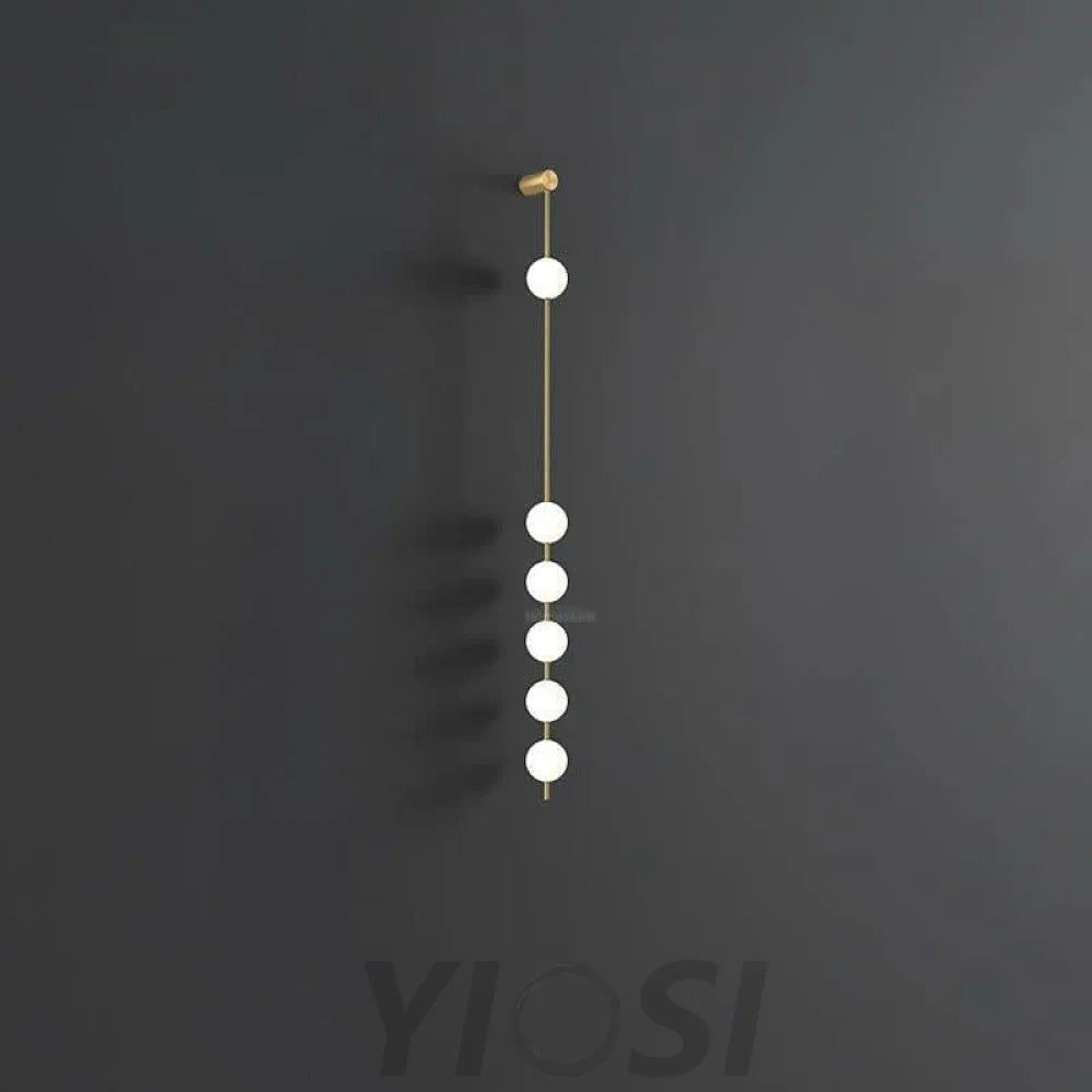 Vertical Balls Wall Sconce - Yiosilamp