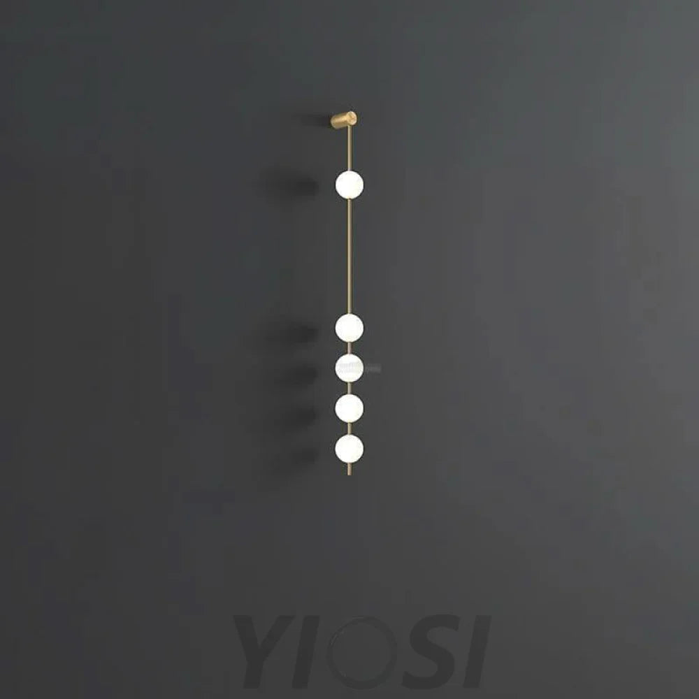 Vertical Balls Wall Sconce - Yiosilamp