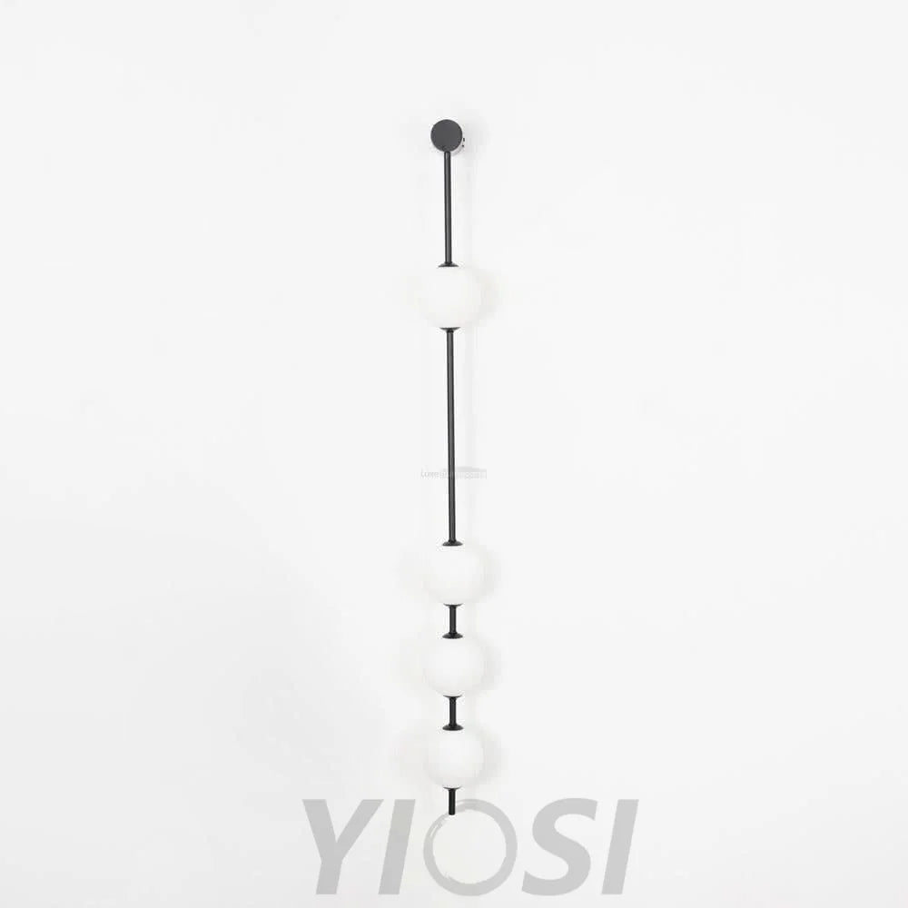 Vertical Balls Wall Sconce - Yiosilamp