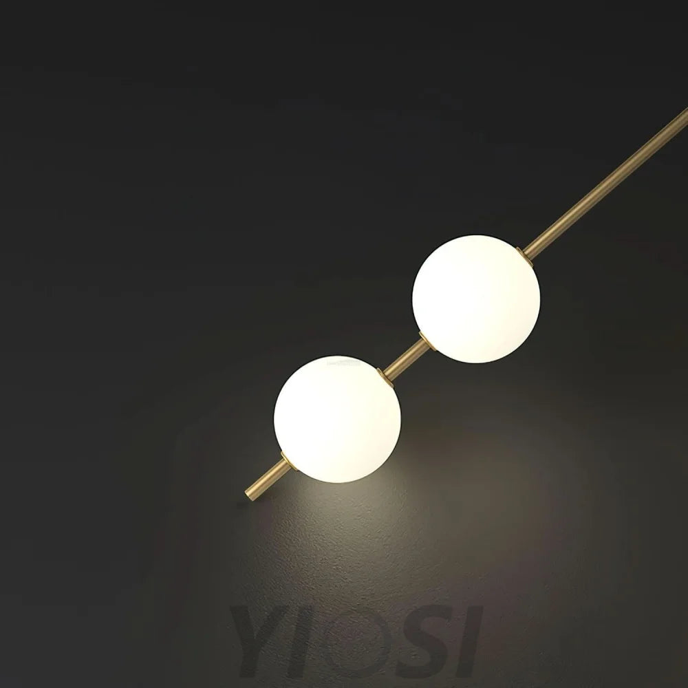 Vertical Balls Wall Sconce - Yiosilamp