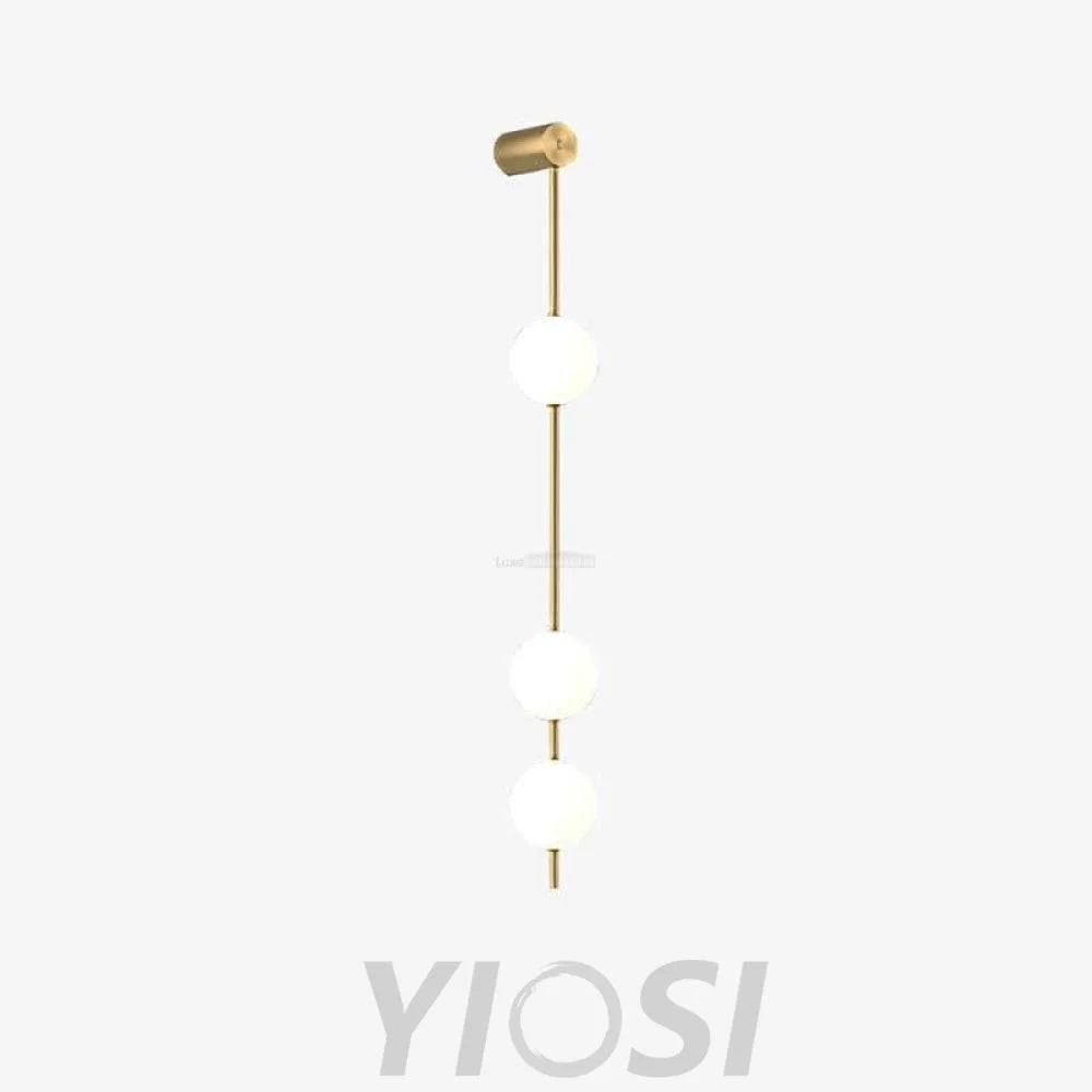 Vertical Balls Wall Sconce - Yiosilamp