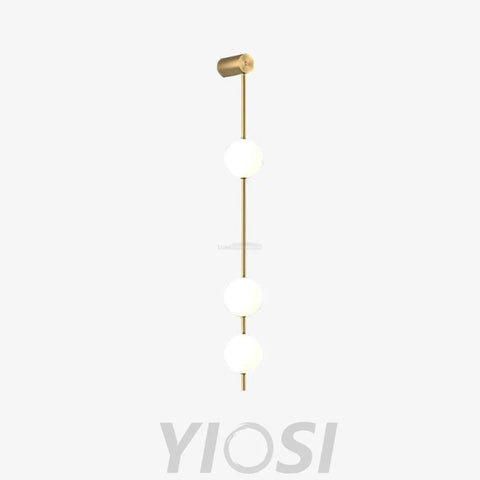 Vertical Balls Wall Sconce - Yiosilamp