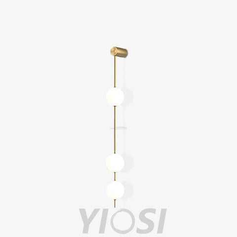 Vertical Balls Wall Sconce - Yiosilamp