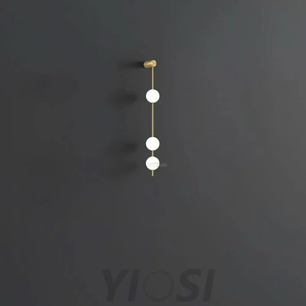 Vertical Balls Wall Sconce - Yiosilamp