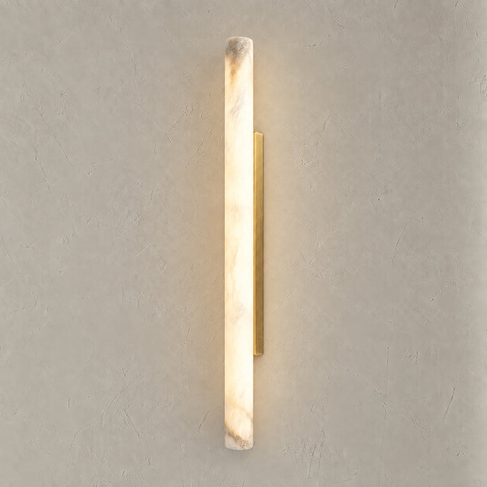 Vertical Wall Sconce – lights on