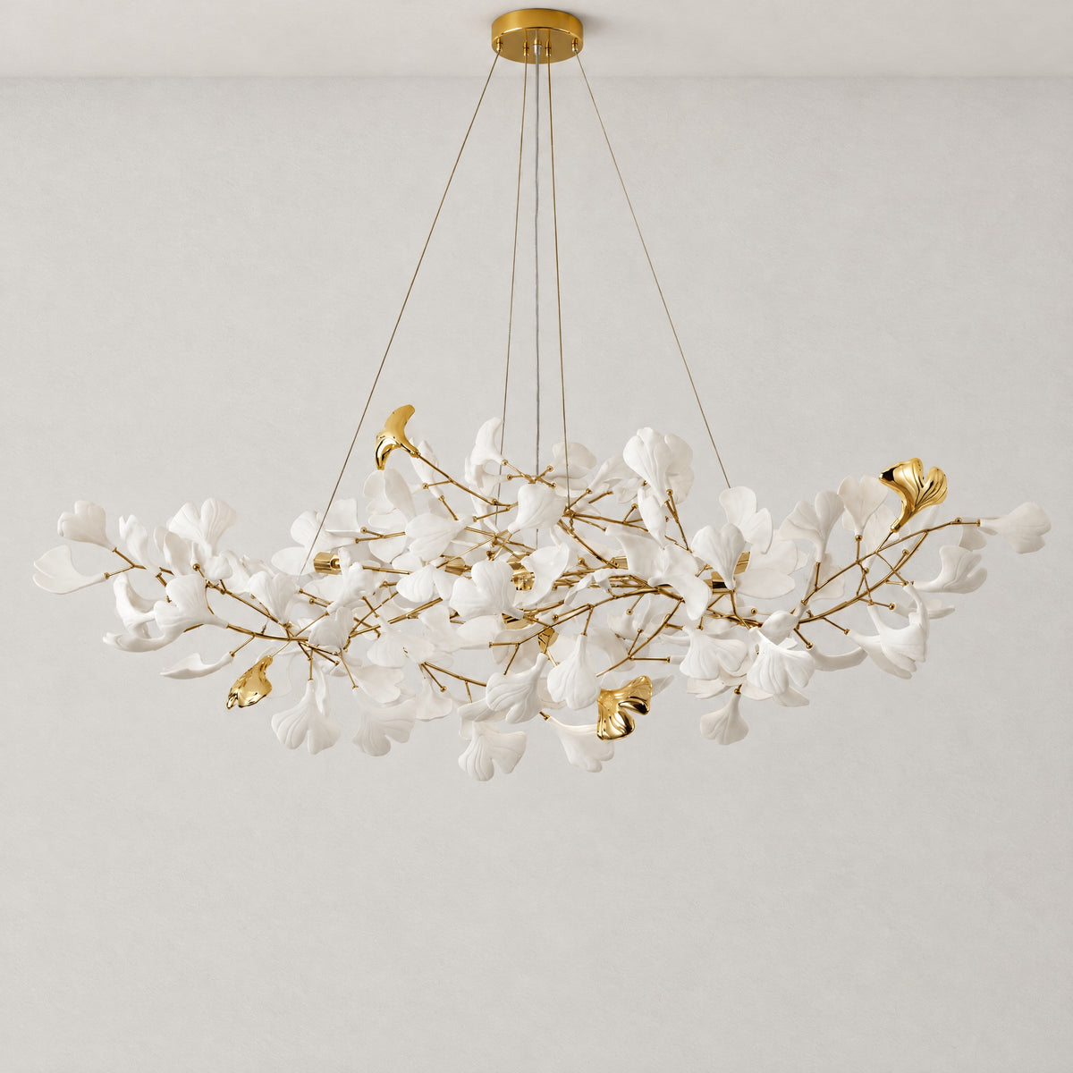 Vianne Glamorous Modern Linear Pendant Light – lights off