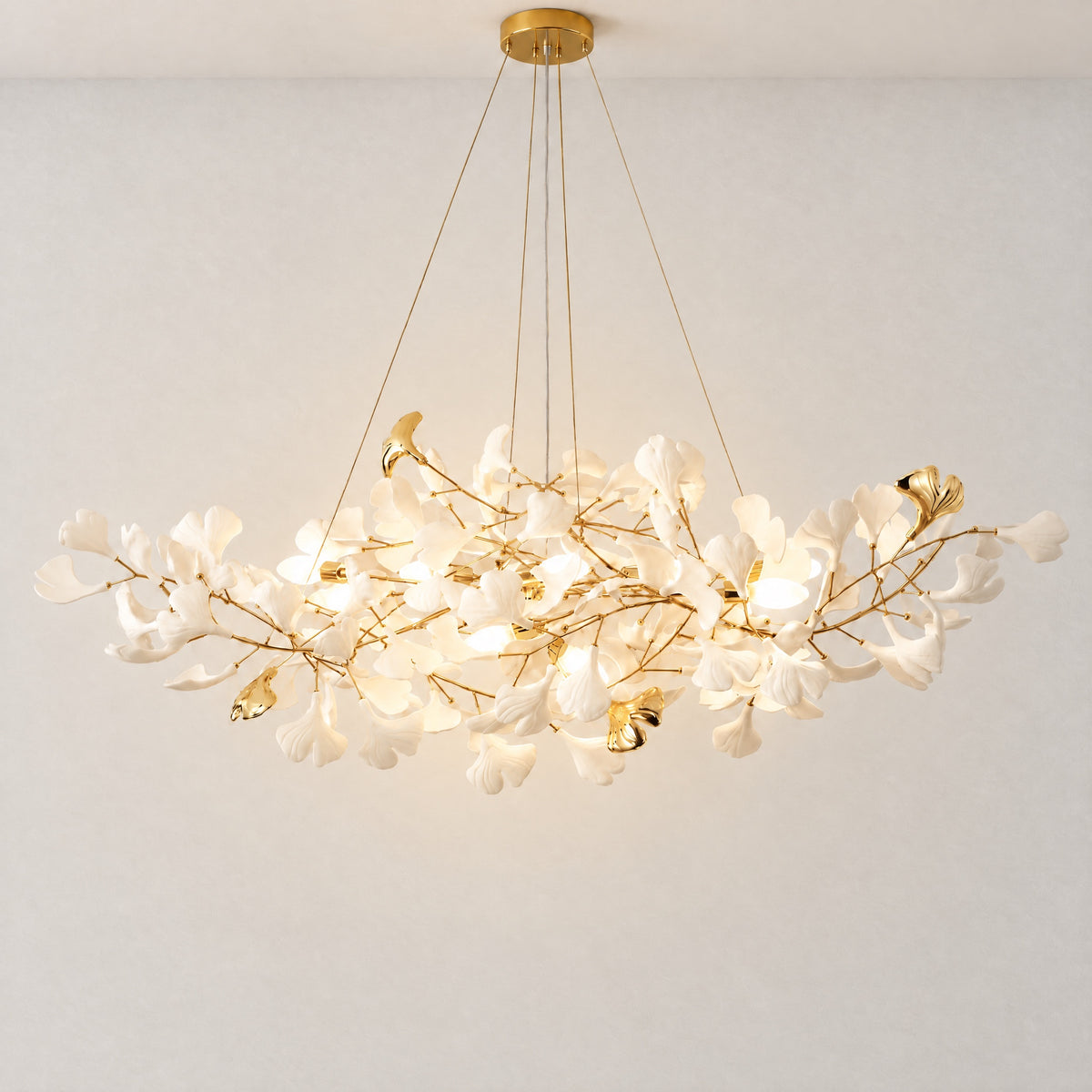 Vianne Glamorous Modern Linear Pendant Light – lights on