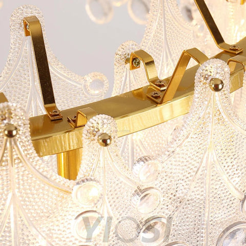 Vilary Chandelier Φ 15.7″ - Yiosilamp