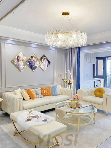 Vilary Chandelier Φ 15.7″ - Yiosilamp