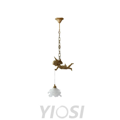 Vintage Angel Pendant - Modern pendant light, Wave-1-Yiosilamp