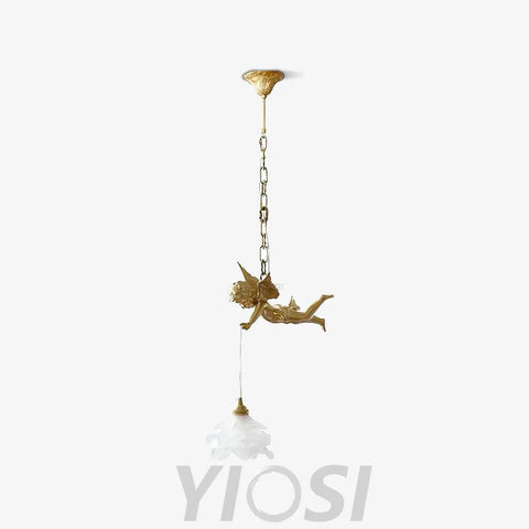 Vintage Angel Pendant - Modern pendant light, Wave-1-Yiosilamp