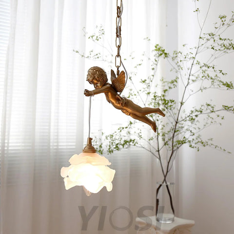 Vintage Angel Pendant - Modern pendant light, Wave-1-Yiosilamp