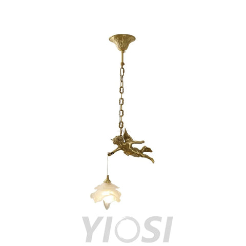 Vintage Angel Pendant - Modern pendant light, Wave-1-Yiosilamp