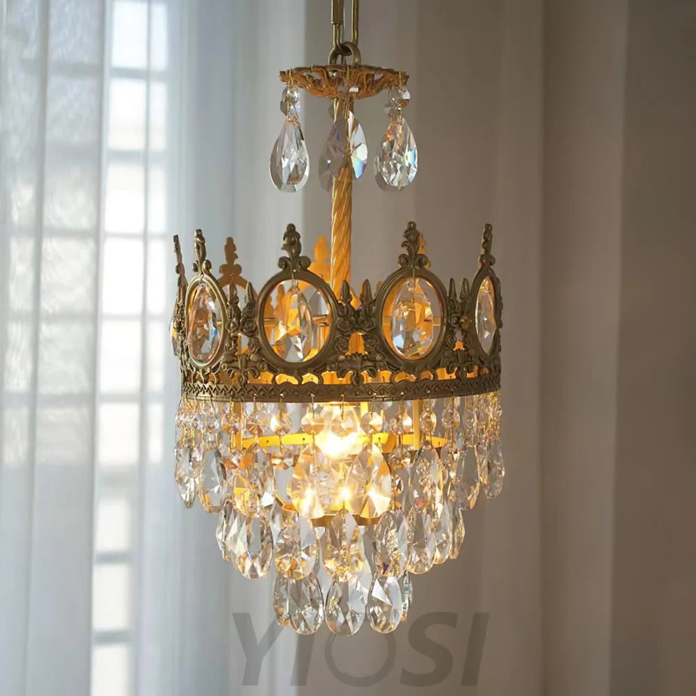 Vintage Crystal Chandelier Chandelier