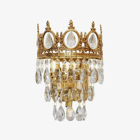 Vintage Crystal  Wall Sconce - Yiosilamp