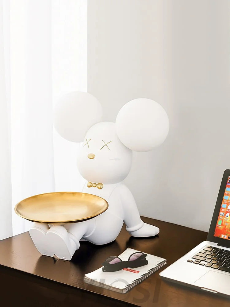 Violent Bear Tray Table Lamp - Creature-1-Yiosilamp