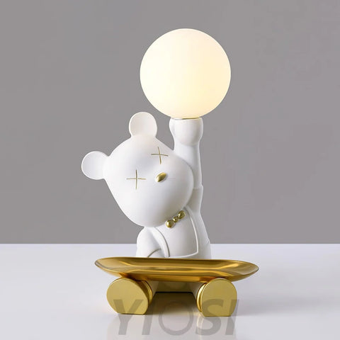 Violent Bear Tray Table Lamp - Creature-1-Yiosilamp