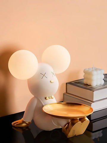 Violent Bear Tray Table Lamp - Creature-1-Yiosilamp