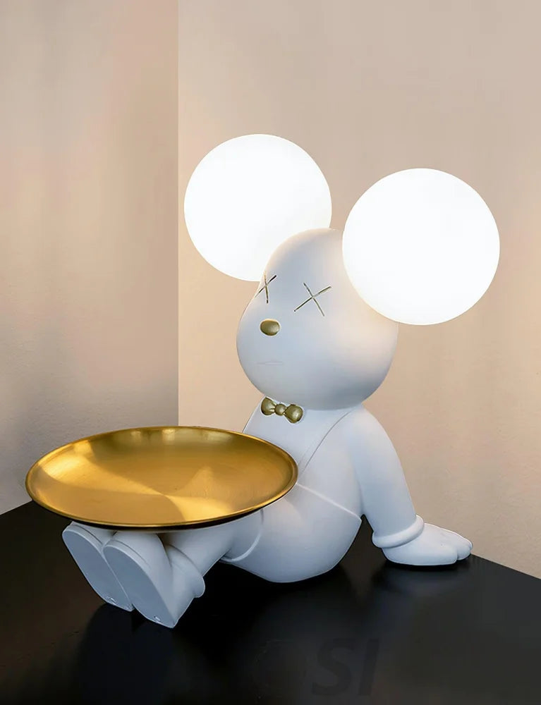 Violent Bear Tray Table Lamp - Creature-1-Yiosilamp