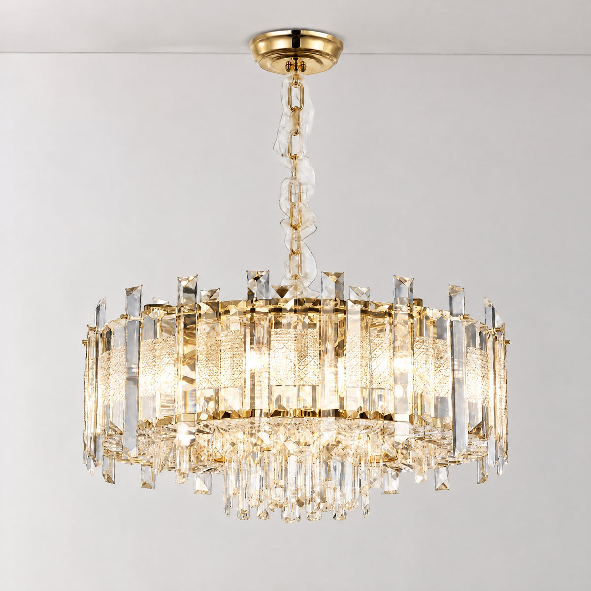 Voluta Crystal Chandelier