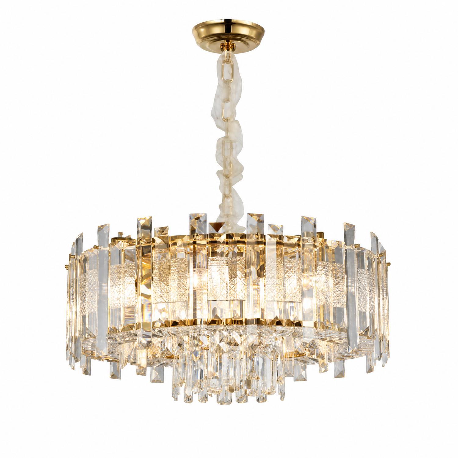 Voluta Crystal Chandelier — product photo