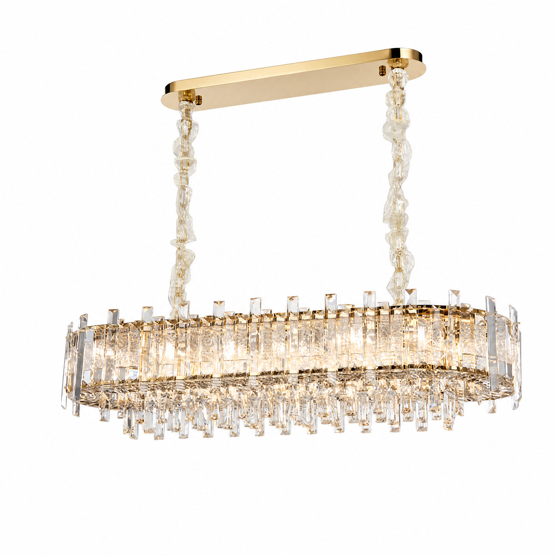 Voluta Crystal Chandelier — product photo