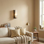 Yiosi Framed Slab Vertical Column Alabaster Wall Sconce - Image 5