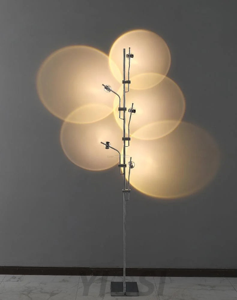 Wa Wa Floor Lamp ∅ 15.8″ - Geometry-1-Yiosilamp