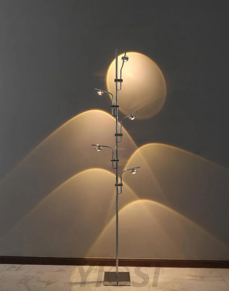 Wa Wa Floor Lamp ∅ 15.8″ - Geometry-1-Yiosilamp