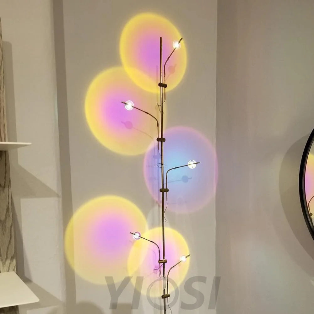 Wa Wa Floor Lamp ∅ 15.8″ - Geometry-1-Yiosilamp