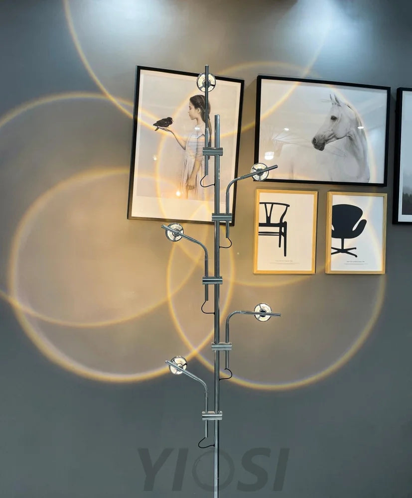 Wa Wa Floor Lamp ∅ 15.8″ - Geometry-1-Yiosilamp