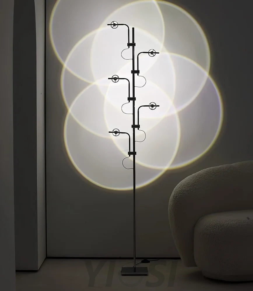 Wa Wa Floor Lamp ∅ 15.8″ - Geometry-1-Yiosilamp