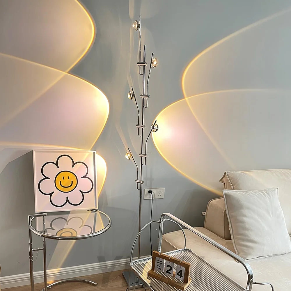 Wa Wa Floor Lamp ∅ 15.8″ - Geometry-1-Yiosilamp