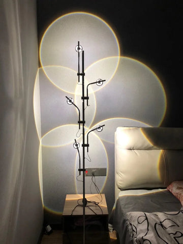 Wa Wa Floor Lamp ∅ 15.8″ - Geometry-1-Yiosilamp